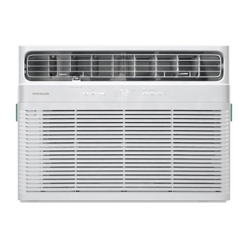 Frigidaire - 115V 18,000 BTU 1,000 Sq. Ft. Smart Window Air Conditioner with 16,000 BTU Supplemental Heat Function - White