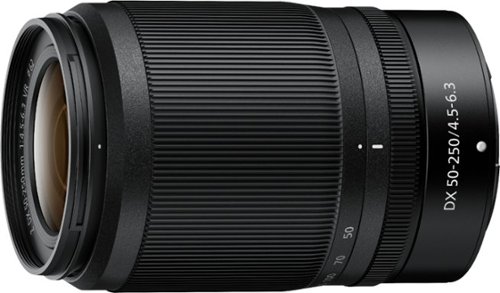 Nikon - NIKKOR Z DX 50-250mm f/4.5-6.3 VR Telephoto Zoom Lens for Z Series Mirrorless Cameras - Black