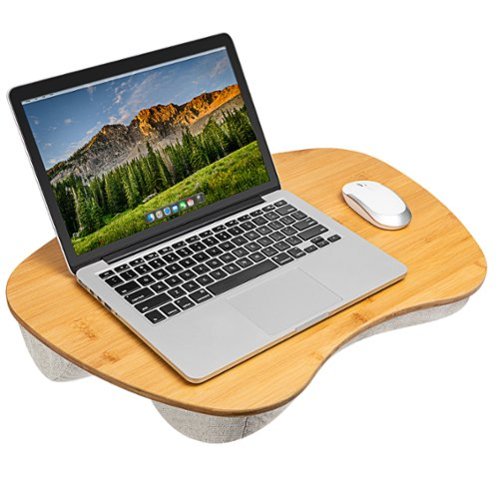 LapGear - Bamboo Lap Desk (Fits up to 17.3" Laptop) - Natural