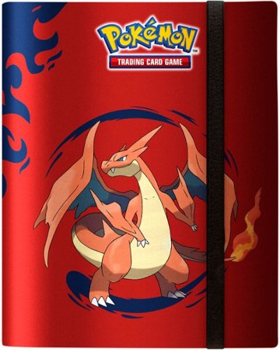 Ultra PRO - Carpeta Mega Charizard X e Y PRO de 9 bolsillos para juego de cartas coleccionables Pokémon