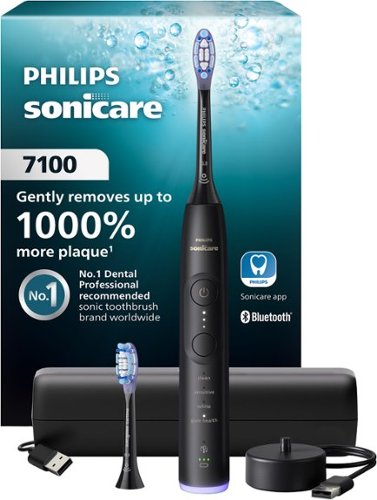 Philips Sonicare - 7100 Series Electric Toothbrush - HX7421/06 - Black