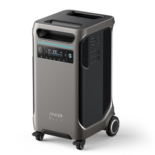 Anker - SOLIX F3800 Whole-Home Backup Power Station(3.8kWh-58.8kWh) (3800 Wh Capacity) - Dark Gray