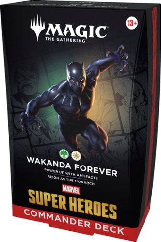Magos de la Costa - Magic: The Gathering Marvel Super Heroes Commander Deck - Wakanda Forever