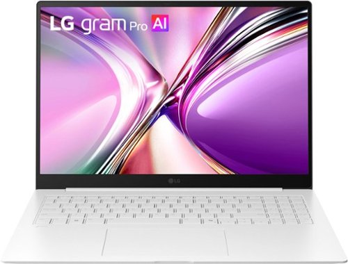 LG - gram Pro 16" 144Hz 2.5K Laptop AMD Ryzen AI 7 Processor 450 with 32GB RAM - 2TB SSD - Copilot + PC - Aerominum White