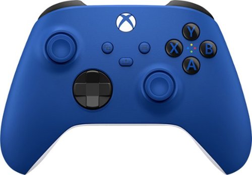 Microsoft - Mando inalámbrico Xbox para Xbox Series X, Xbox Series S, Xbox One, PC y dispositivos compatibles con la nube - Shock Blue