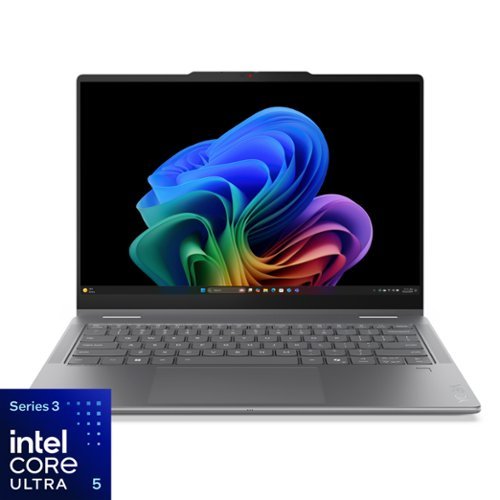 Lenovo - Yoga 7i 2-in-1 - Copilot+ PC - 14" 2K OLED Touchscreen Laptop - Core Ultra 5 Processor 322 2026- 16GB Memory - 512GB SSD - Luna Grey