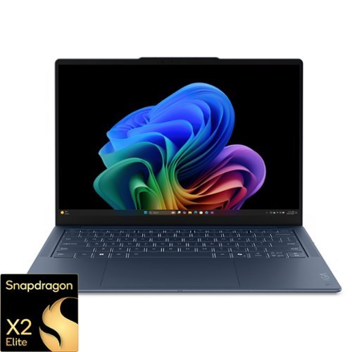 Lenovo - Yoga Slim 7x- Copilot+ PC - 14" 2K OLED Touchscreen Laptop - Snapdragon X2 Elite X2E-80-100 2026 - 16GB Memory- 1TB SSD - Cosmic Blue