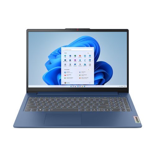 Lenovo - IdeaPad Slim 3 15.6" Full HD Laptop - AMD Ryzen 5 40 2025 - 8GB Memory- 256GB SSD - Abyss Blue