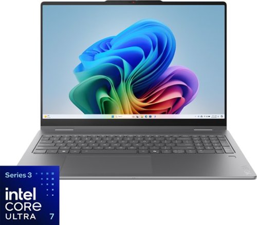 Lenovo - Yoga 7i 2-in-1 16" 2K LCD Touchscreen Laptop - Intel Core Ultra 7 355 2026 - 16GB Memory - 512GB Storage - Luna Grey
