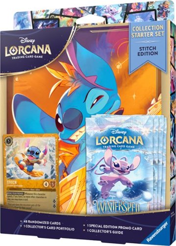 Set de inicio de la colección Lorcana Winterspell de Disney, edición Stitch