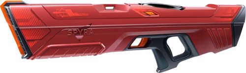 SPYRA - Electric Water Blaster Outdoor Squirt for Pool Games, SpyraFour - Red