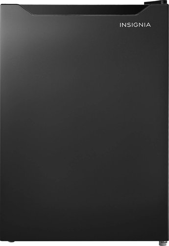 Insignia™ - 2.7 Cu. Ft. Mini Fridge with Door Storage and ENERGY STAR Certification - Black