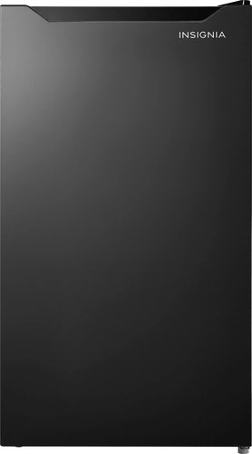 Insignia™ - 3.3 Cu. Ft. Mini Fridge with Door Storage and ENERGY STAR Certification - Black