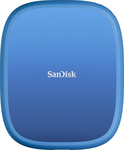 SANDISK - 2TB Creator Phone SSD External USB Type C Drive with Magsafe Compatibility for iPhone 15/16 - Blue
