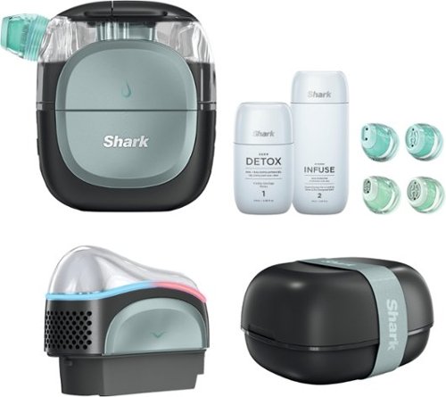 Shark - FacialPro Glow At Home Hydro-Powered Facial System - Black