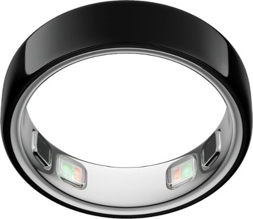 Oura, anillo 5, anillo inteligente, talla antes de comprar con el kit de tallas OR5, talla 8, negro, (2026)