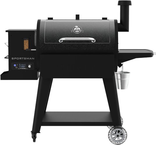 Pit Boss - 850 Pellet Grill w/ WiFi - Sportsman Series - Black