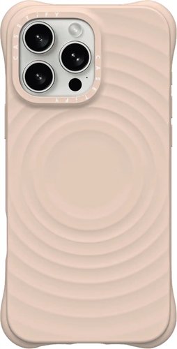 CASETiFY - Essentials Ripple Case with MagSafe for Apple iPhone 16 Pro Max - Oat