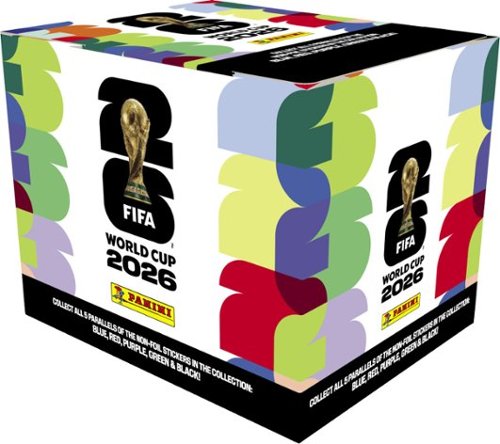Panini - Caja de pegatinas de la Copa Mundial de la FIFA 2026, 50 unidades