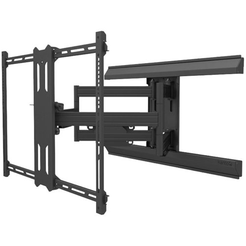 Kanto - Soporte de pared para TV Full Motion para la mayoría de televisores de 42 a 100 pulgadas, se extiende 31.3 pulgadas, negro