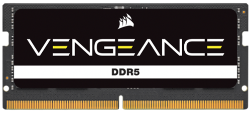 CORSAIR - VENGEANCE SODIMM Memory 8GB (1x8GB) DDR5 4800MHz C40 1.1V - Black