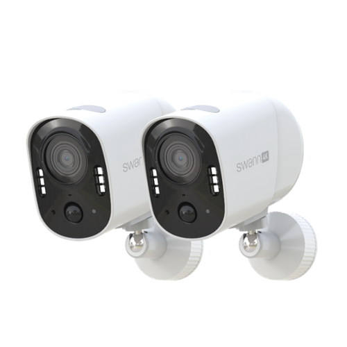 Tarjeta Swann Xtreem 4K Battery Cam W32 GB, paquete de 2, negra