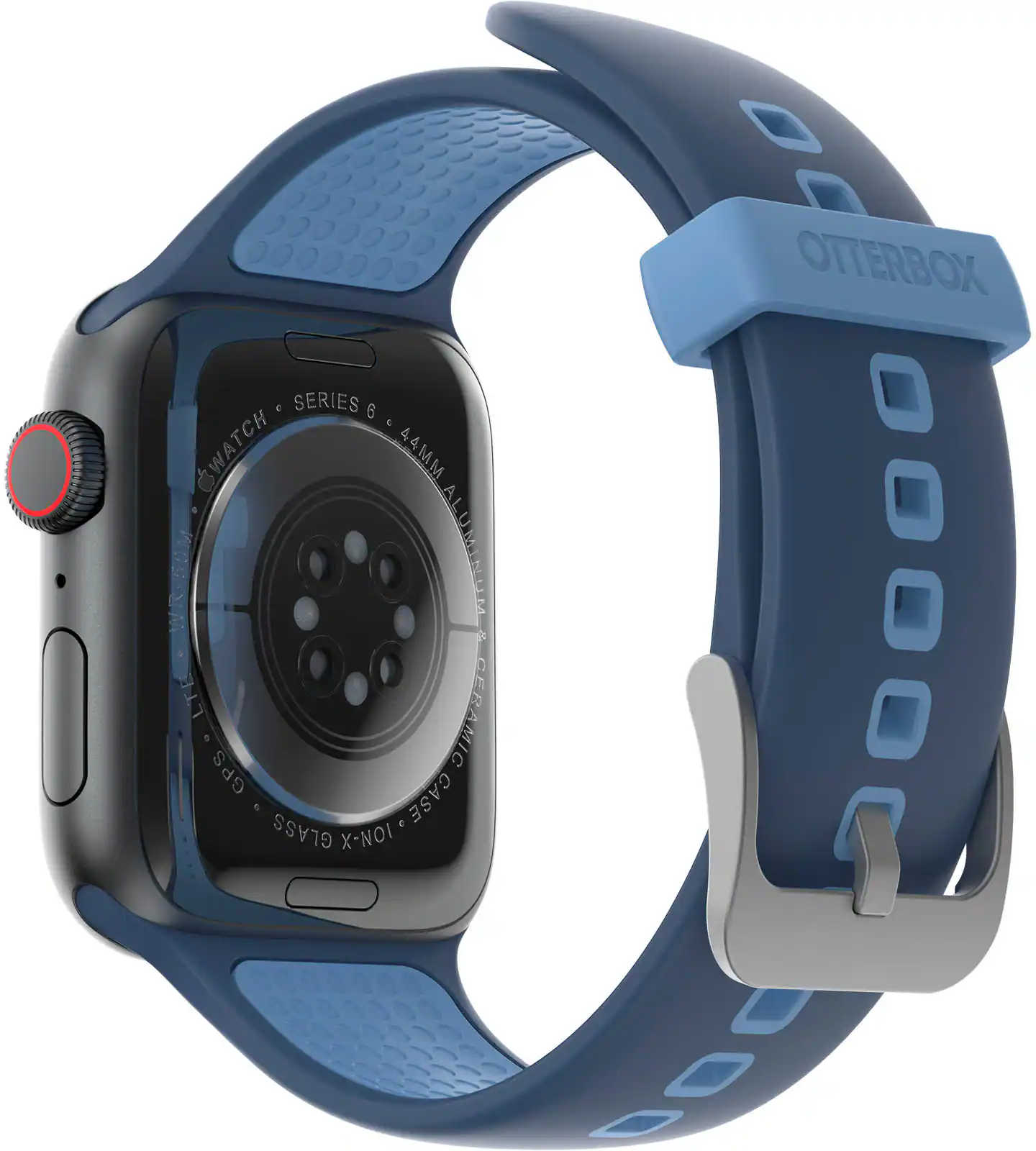 OtterBox - Correa para Apple Watch 44/45/46 mm azul - Jeans azul bebé