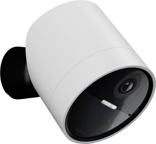 SimpliSafe - Cámara de seguridad inalámbrica Full HD 1080p para exteriores - Blanca
