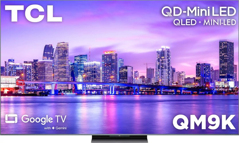 TCL - 65" Class QM9K Series 4K UHD HDR QD-Mini LED Smart TV with Google TV (2025)