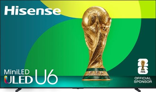 Hisense - Televisor Smart Fire MiniLED QLED UHD 4K HDR de la serie U6 de 100 pulgadas (2025)