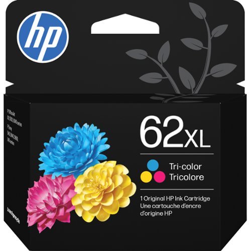 HP - 62XL High-Yield Ink Cartridge - Tri-color